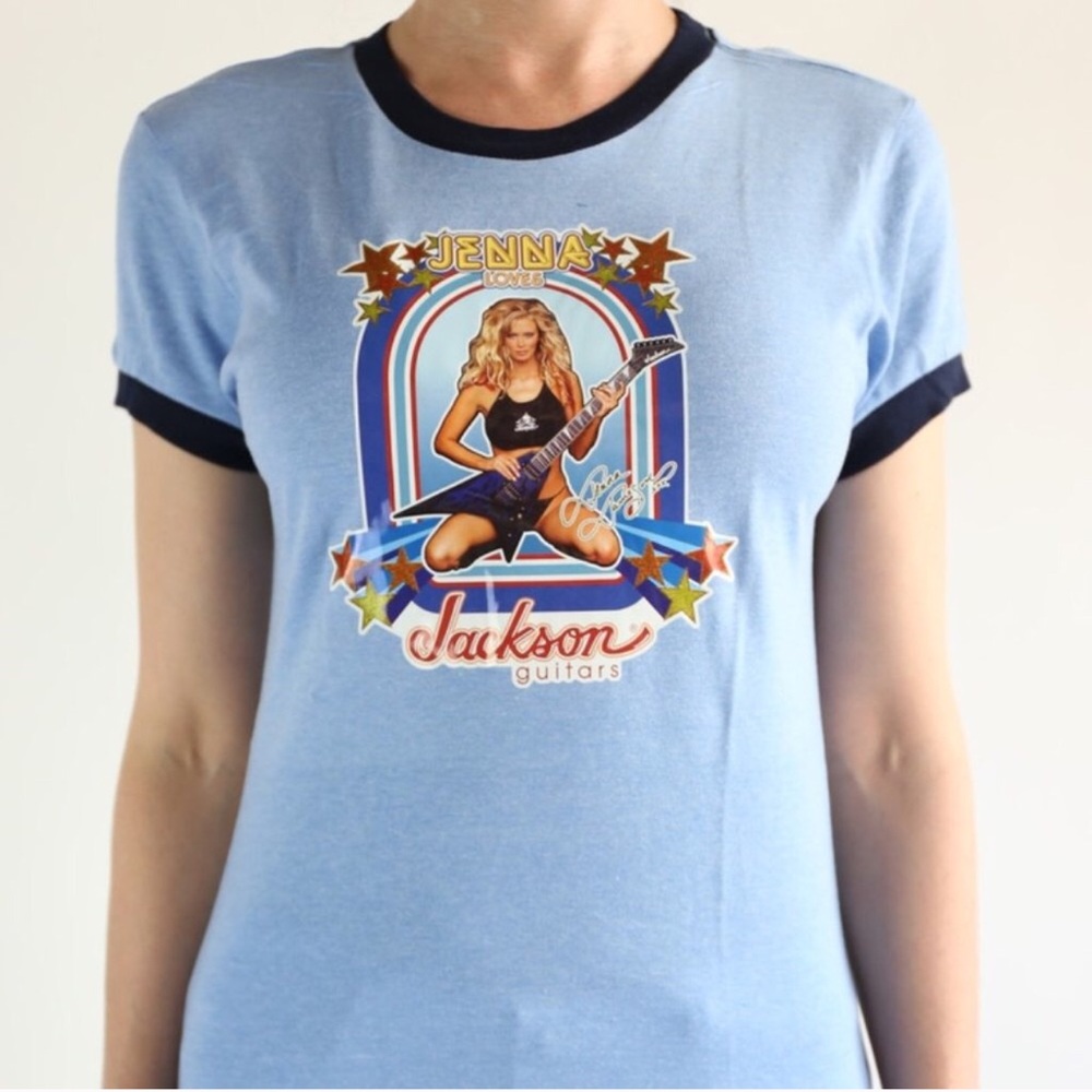 ⚜️⚜️Jenna Jameson Jackson Guitar 🎸 T